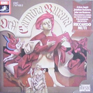 C. Orff/Carmina Burana@Auger/Summers/Van Kesteren@Muti/Philharmonia Orch